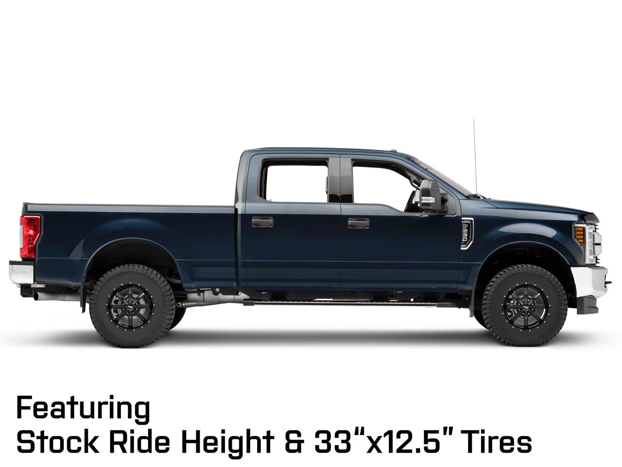 Moto Metal F-250 Super Duty MO970 Gloss Black Milled 8-Lug Wheel 