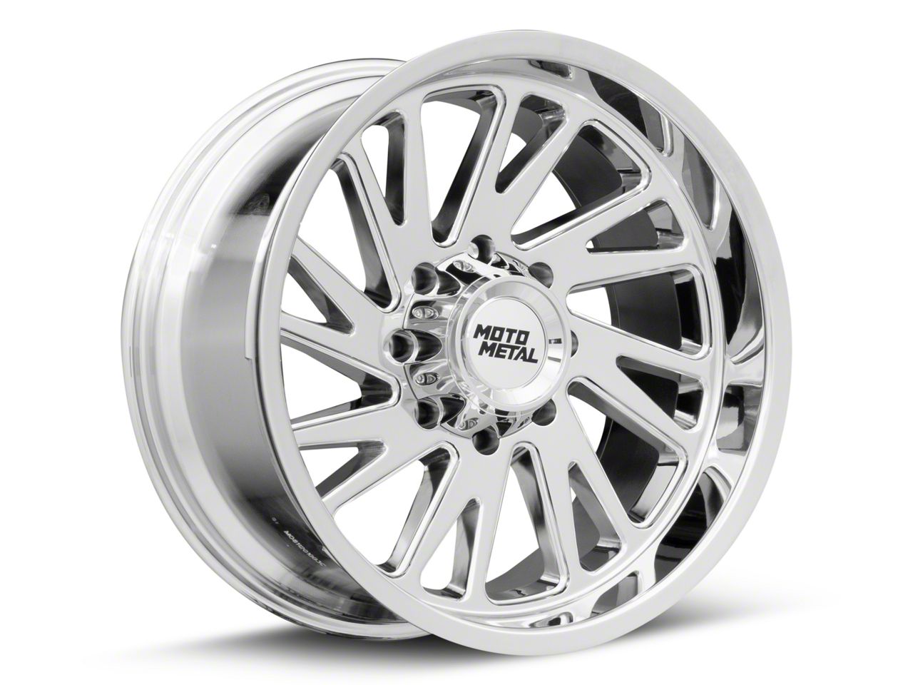 Moto Metal F-350 Super Duty Combat Chrome 8-Lug Wheel; 20x10