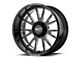 Moto Metal MO401 Gloss Black Milled 6-Lug Wheel; 24x14; -76mm Offset (14-18 Silverado 1500)