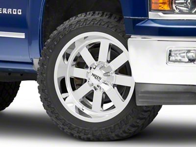 Moto Metal MO962 Chrome 6-Lug Wheel; 22x14; -76mm Offset (14-18 Silverado 1500)