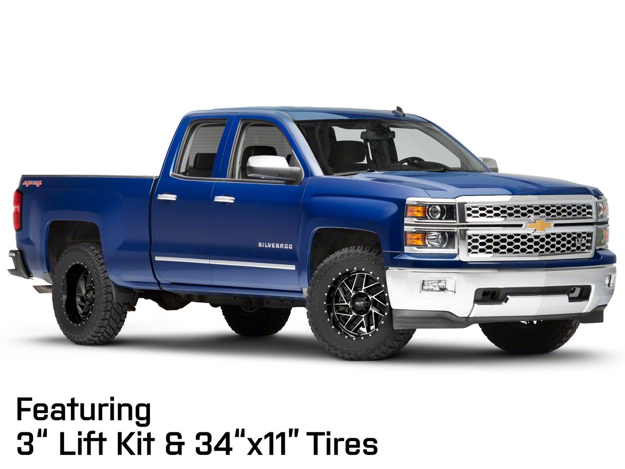 Moto Metal Silverado MO985 Breakout Gloss Black Machined 6 Moto Metal Silverado MO985 Breakout Gloss Black Machined 6