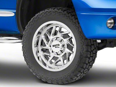 Moto Metal Breakout Chrome 8-Lug Wheel; 20x10; -18mm Offset (06-08 RAM 1500 Mega Cab)