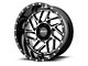 Moto Metal Breakout Gloss Black Machined 8-Lug Wheel; 20x9; 0mm Offset (06-08 RAM 1500 Mega Cab)