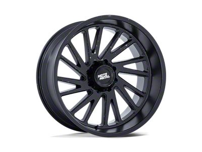 Moto Metal Combat Matte Black 6-Lug Wheel; 24x12; -44mm Offset (19-25 RAM 1500)