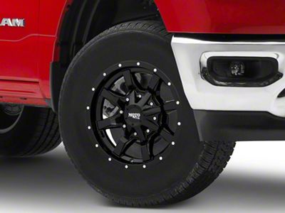 Moto Metal MO970 Gloss Black 6-Lug Wheel; 16x8; 0mm Offset (19-22 RAM 1500)