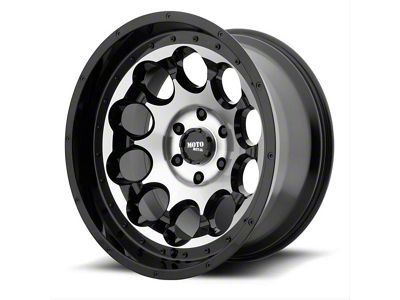 Moto Metal MO990 Rotary Gloss Black Machined 6-Lug Wheel; 20x12; -44mm Offset (19-25 RAM 1500)