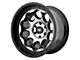 Moto Metal MO990 Rotary Gloss Black Machined 5-Lug Wheel; 20x12; -44mm Offset (09-18 RAM 1500)