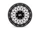 Moto Metal Stinger Gloss Black Machined 5-Lug Wheel; 22x10; -18mm Offset (02-08 RAM 1500, Excluding Mega Cab)
