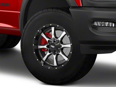 Moto Metal MO970 Gloss Black Machined 8-Lug Wheel; 18x9; 18mm Offset (19-25 RAM 2500)