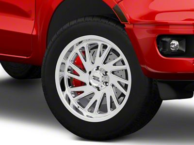 Moto Metal Combat Chrome 6-Lug Wheel; 20x10; -18mm Offset (19-23 Ranger)