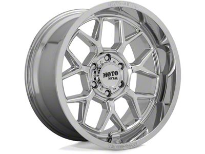 Moto Metal MO803 Banshee Chrome 6-Lug Wheel; 20x10; -18mm Offset (19-23 Ranger)