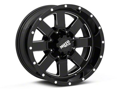 Moto Metal MO962 Gloss Black Milled 6-Lug Wheel; 17x10; -24mm Offset (19-23 Ranger)