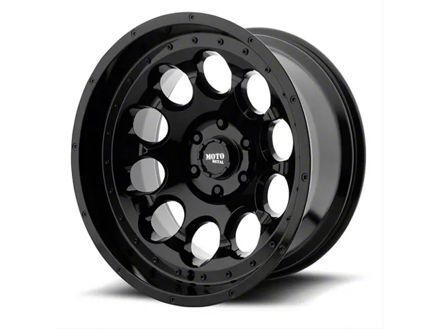 Moto Metal MO990 Rotary Gloss Black 6-Lug Wheel; 20x12; -44mm Offset (19-23 Ranger)