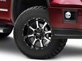 Moto Metal MO970 Gloss Black Machined 6-Lug Wheel; 16x8; 0mm Offset (14-18 Sierra 1500)