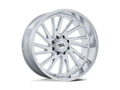 Moto Metal Combat Chrome 8-Lug Wheel; 22x12; -44mm Offset (20-25 Sierra 3500 HD SRW)
