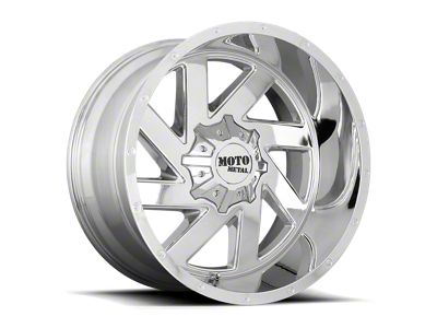 Moto Metal Melee Chrome 8-Lug Wheel; 20x10; -18mm Offset (07-10 Sierra 3500 HD SRW)