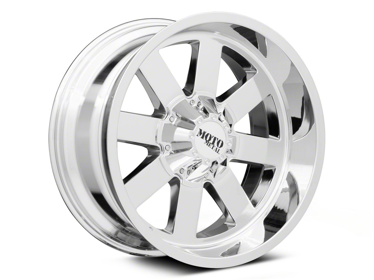 Moto Metal Silverado 1500 MO962 Chrome 6-Lug Wheel; 17x10; -24mm