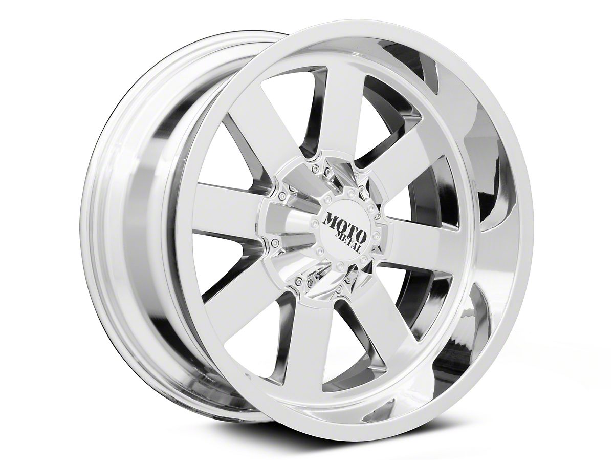 Moto Metal Silverado 1500 MO962 Chrome 6-Lug Wheel; 22x10; -18mm  