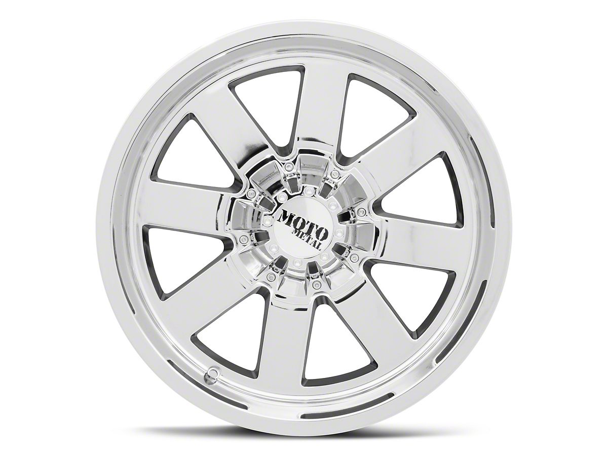 Moto Metal Silverado 1500 MO962 Chrome 6-Lug Wheel; 22x10; -18mm 