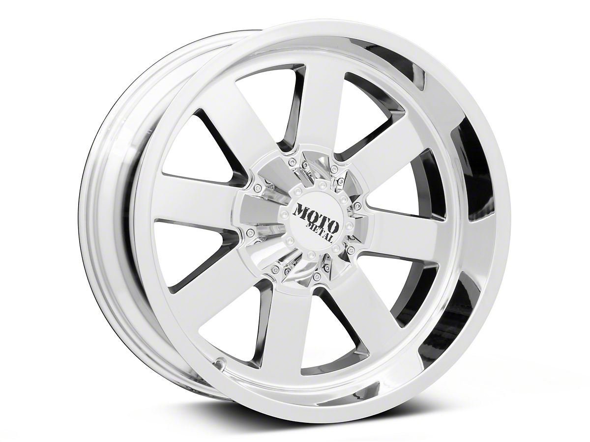 Moto Metal Silverado 1500 MO962 Chrome 6-Lug Wheel; 22x10; -18mm  