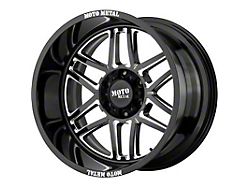 Moto Metal MO992 Folsom Gloss Black Milled 6-Lug Wheel; 20x9; 18mm Offset (19-26 Silverado 1500)