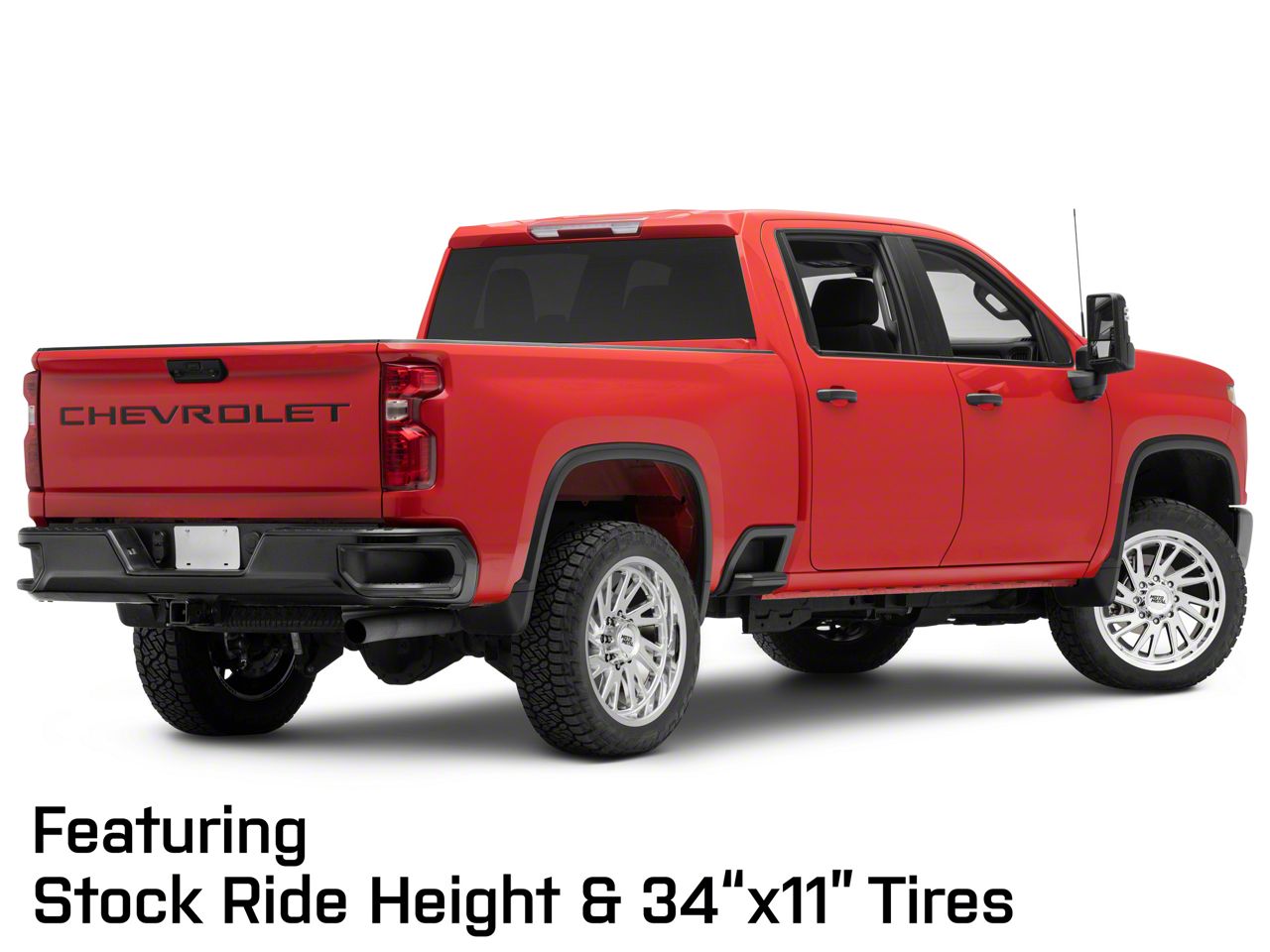 【OLYMPIC】 23 Silverado 792M-HS Moto Metal Silverado 2500 Combat Chrome 8-Lug Wheel; 20x10; -18mm