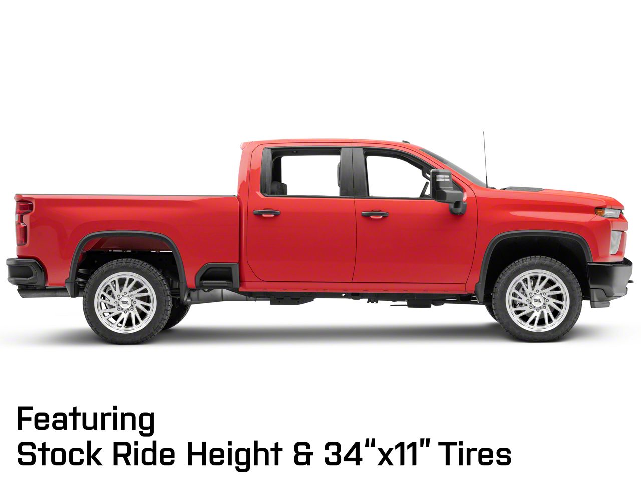 Moto Metal Silverado 2500 Combat Chrome 8-Lug Wheel; 22x10; -18mm