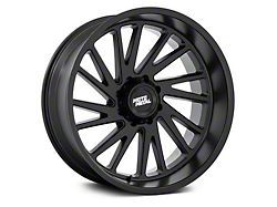 Moto Metal Combat Matte Black 8-Lug Wheel; 20x10; -18mm Offset (20-24 Silverado 2500 HD)