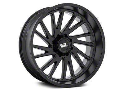 Moto Metal Combat Matte Black 8-Lug Wheel; 20x10; -18mm Offset (20-23 Silverado 2500 HD)