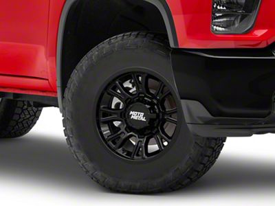 Moto Metal Legacy Gloss Black 8-Lug Wheel; 18x9; 20mm Offset (20-25 Silverado 2500 HD)