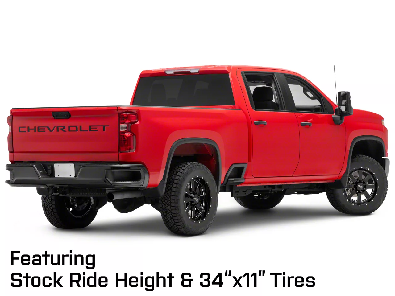 Moto Metal Silverado 2500 MO962 Gloss Black Milled 8-Lug Wheel