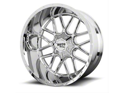 Moto Metal MO986 Siege Chrome 8-Lug Wheel; 20x12; -44mm Offset (07-10 Silverado 2500 HD)