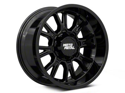 Moto Metal Legacy Gloss Black 6-Lug Wheel; 18x9; 20mm Offset (21-25 Tahoe)