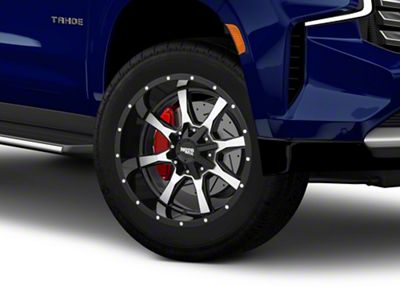 Moto Metal MO970 Gloss Black Machined 6-Lug Wheel; 20x10; -24mm Offset (21-25 Tahoe)