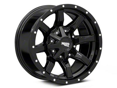 Moto Metal MO970 Gloss Black Milled 6-Lug Wheel; 17x9; -12mm Offset (07-14 Tahoe)