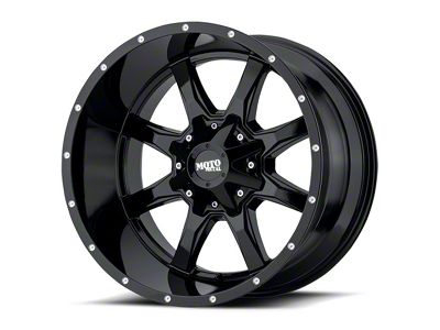 Moto Metal MO970 Gloss Black 6-Lug Wheel; 17x8; 0mm Offset (21-25 Tahoe)