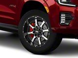 Moto Metal MO970 Gloss Black Machined 6-Lug Wheel; 20x10; -24mm Offset (21-26 Yukon)