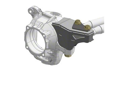 Motobilt Dana 60 High Steer Brackets Builder Kit; Bare Steel (05-12 F-350 Super Duty w/ Dana 60 Axle)