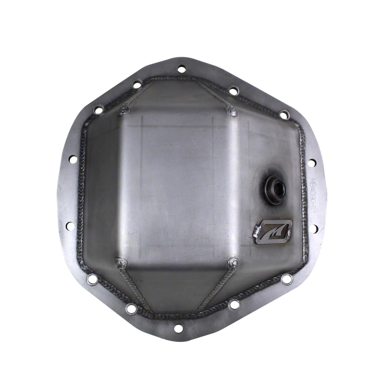 Motobilt RAM 2500 AAM 11.50Inch Rear Differential Cover; Bare Steel