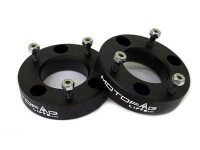 MotoFab 2-Inch Front Leveling Kit (07-25 Sierra 1500, Excluding 14-25 AT4 & Denali)