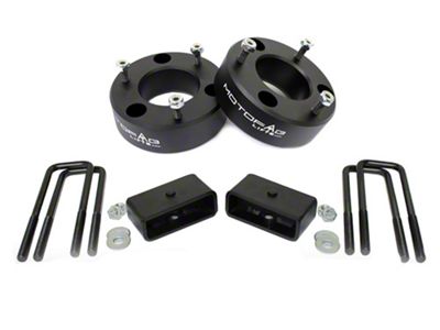 MotoFab 3-Inch Front / 1-Inch Rear Leveling Kit (07-18 Sierra 1500, Excluding 14-18 Denali)