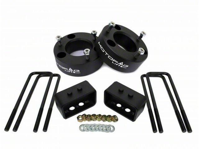 MotoFab 3-Inch Front / 1-Inch Rear Leveling Kit (04-08 4WD F-150)