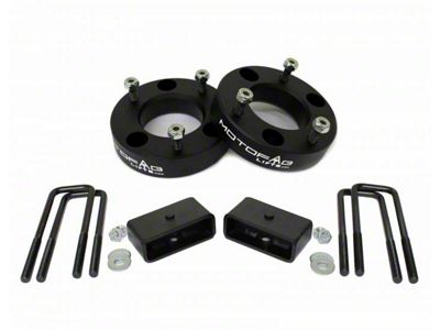 MotoFab 2-Inch Front / 2-Inch Rear Leveling Kit (07-18 Sierra 1500, Excluding 14-18 Denali)