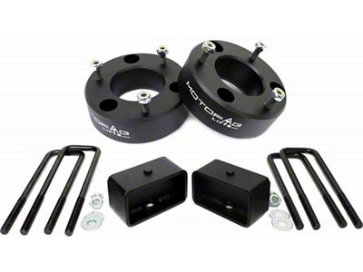 MotoFab 2.50-Inch Front / 2-Inch Rear Leveling Kit (19-24 Sierra 1500, Excluding AT4 & Denali)