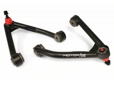 MotoFab Upper Control Arms for 2.50 to 3-Inch Lift (14-16 Sierra 1500 w/ Stock Cast Steel Control Arms, Excluding Denali)