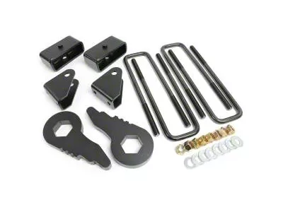 MotoFab 3-Inch Front / 2-Inch Rear Leveling Kit (01-10 Sierra 2500 HD)