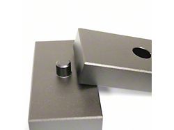 MotoFab 1-Inch Rear Lift Blocks (25-26 Silverado 1500 w/ Multi-Leaf Springs)