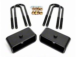 MotoFab 2-Inch Rear Lift Blocks (25-26 Silverado 1500 w/ Multi-Leaf Springs)
