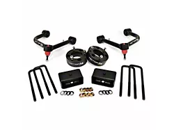MotoFab 3-Inch Front / 2-Inch Rear Leveling Kit with Upper Control Arms (19-23 Silverado 1500, Excluding Trail Boss & ZR2)