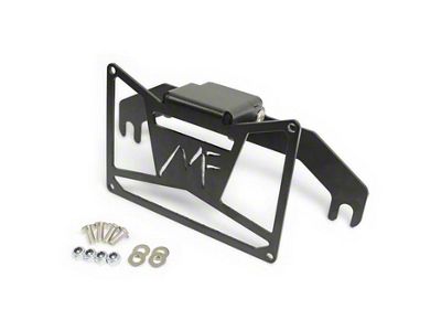MotoFab Flip-Up License Plate Mount for 10-Inch Hawse Fairlead (Universal; Some Adaptation May Be Required)